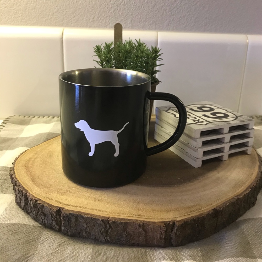 VS PINK Tin Mug